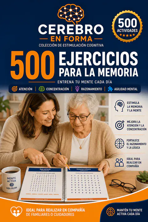 Portada del ebook 500 Ejercicios para la Memoria