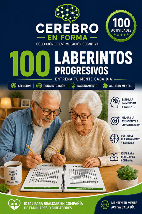 Portada del ebook 100 Laberintos Progresivos